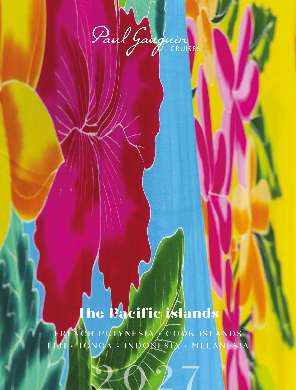 Paul Gauguin, The Pacific Islands 2027 Brochure
