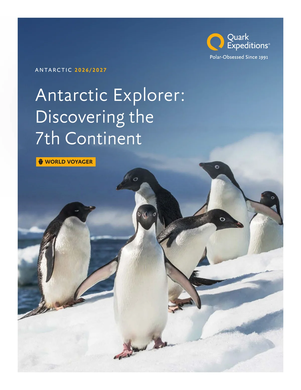 Quark Expeditions World Voyager Antarctic Explorer 2026 2027