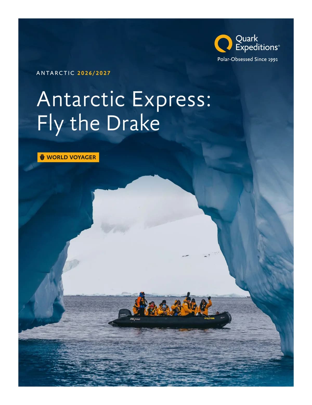 Quark Expeditions World Voyager Antarctic Express 2026 2027
