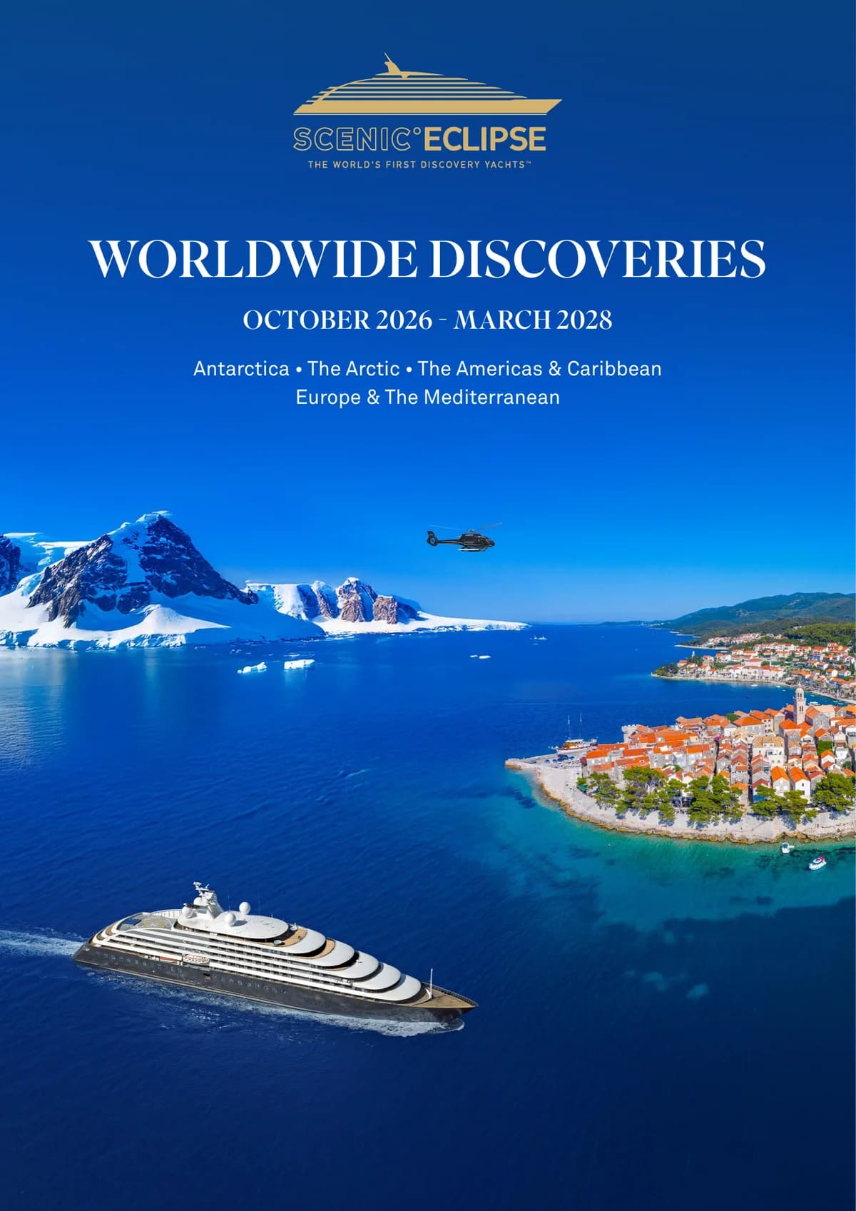Scenic Eclipse Worldwide Discovery Voyages 2026 2028