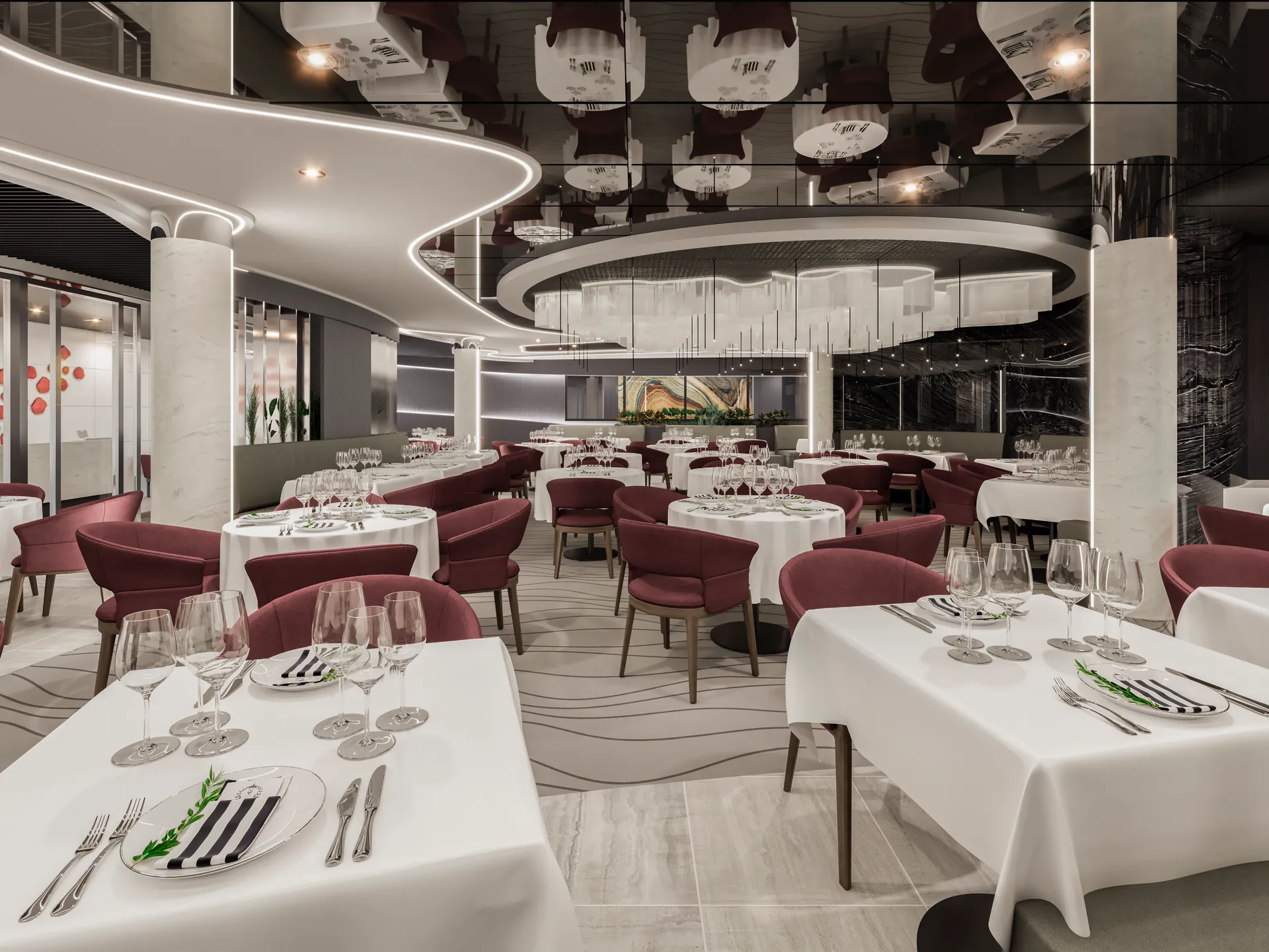 MSC 遊艇俱樂部餐廳 1