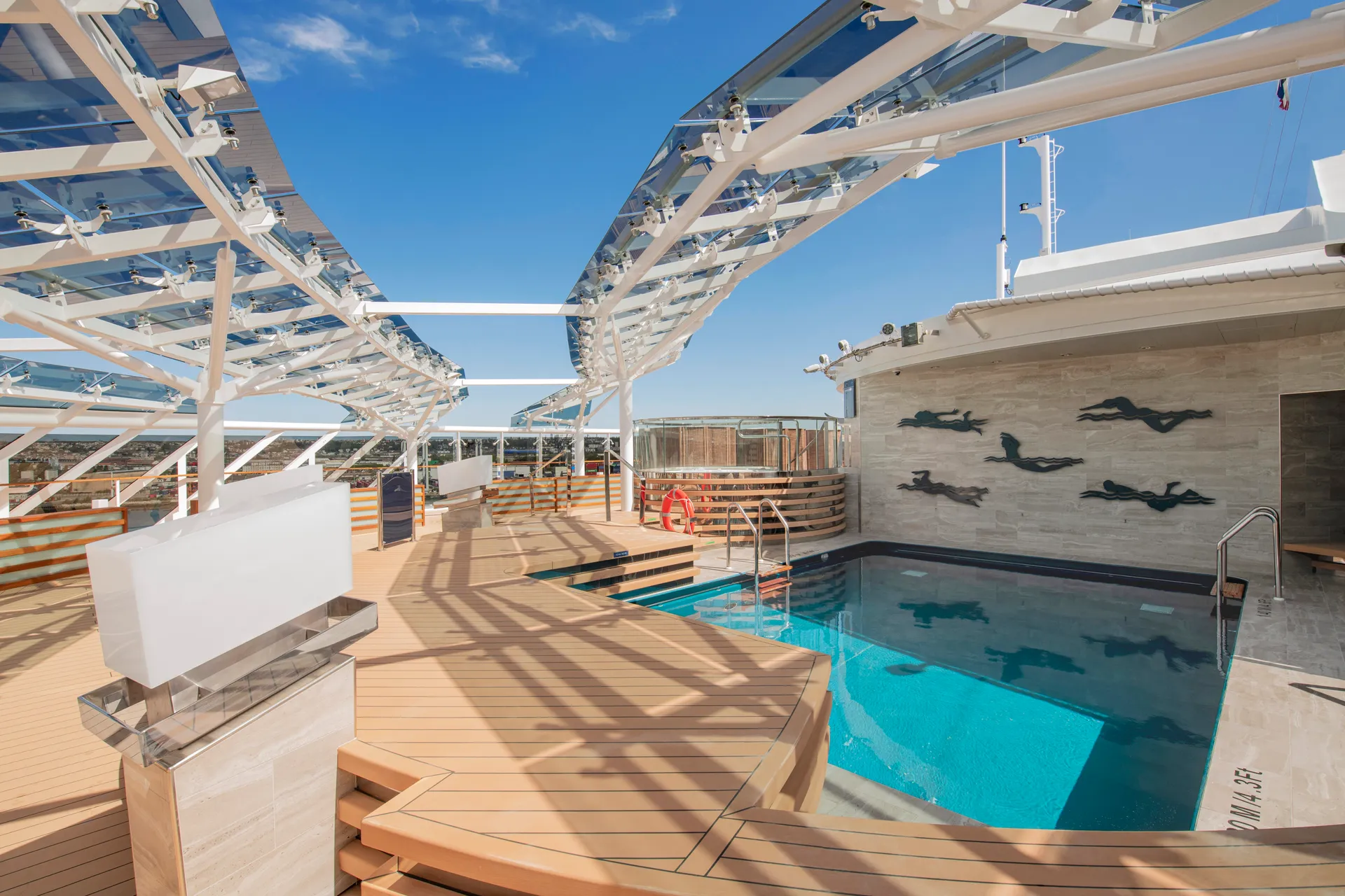 MSC Yacht Club Sundeck & Pool