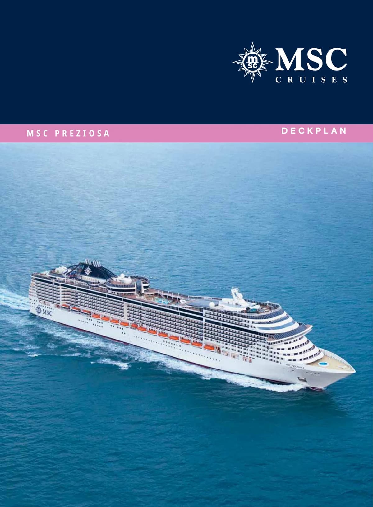 Msc Cruises Msc Preziosa Deck Plan