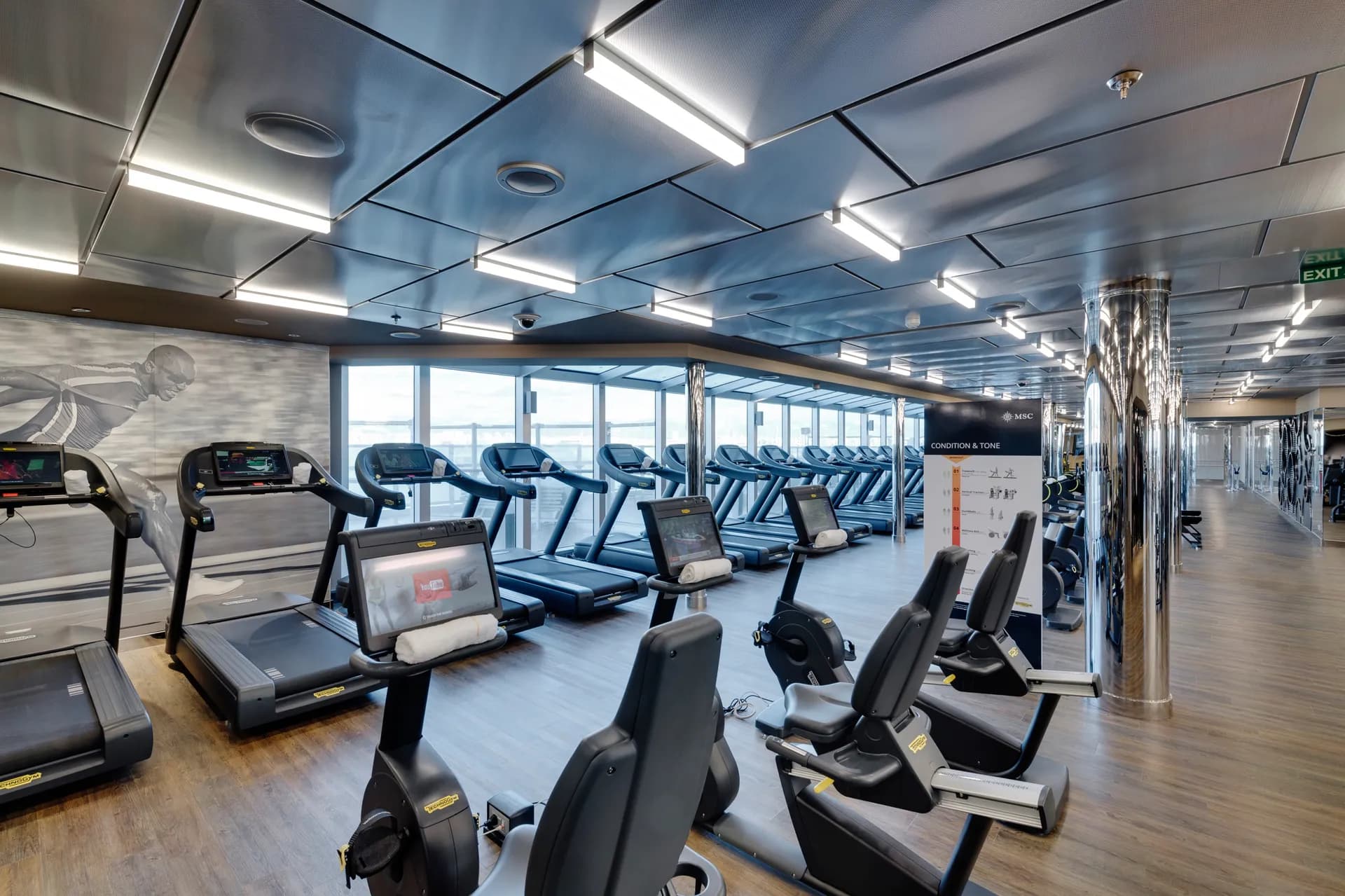 MSC Gym by Technogym 健身房 2