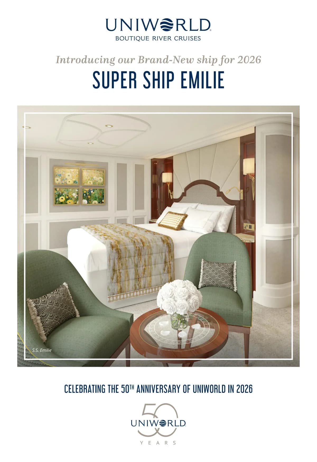 Uniworld Boutique River Cruises Introducing S.S. Emilie 2026