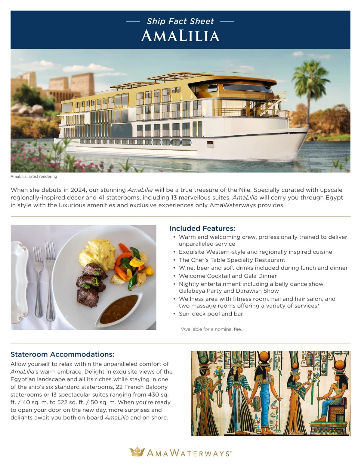 Ama Waterways Ama Lilia   Fact Sheet