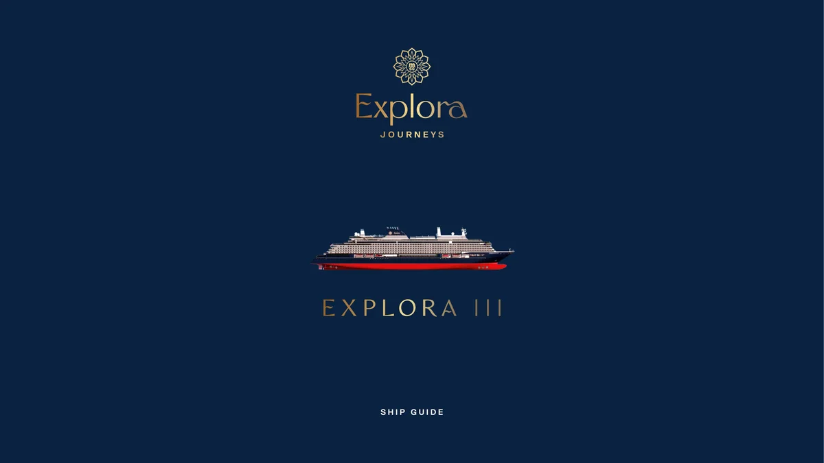 Explora Journeys Explora Iii Ship Guide