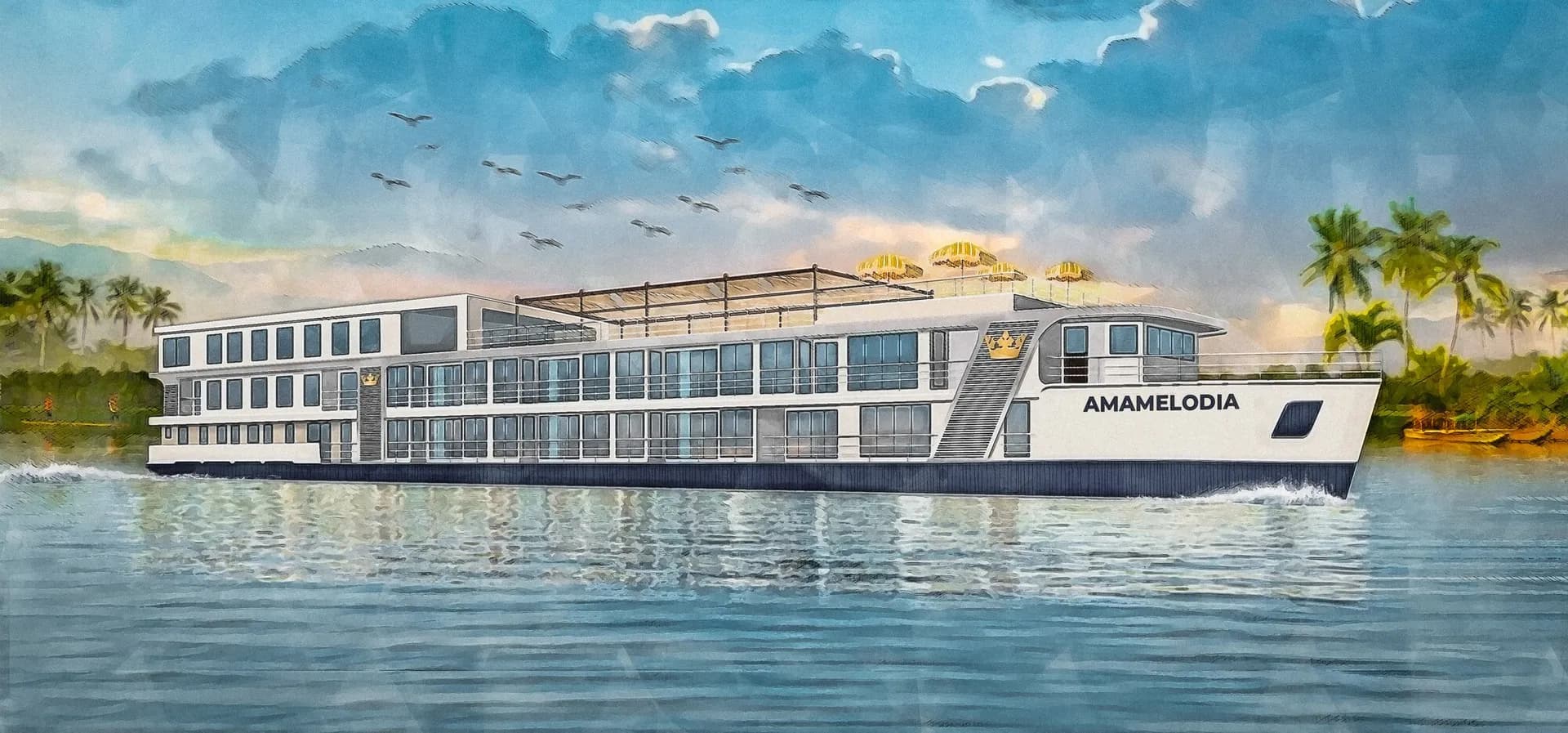 阿瑪美樂迪亞號 — 阿瑪河輪