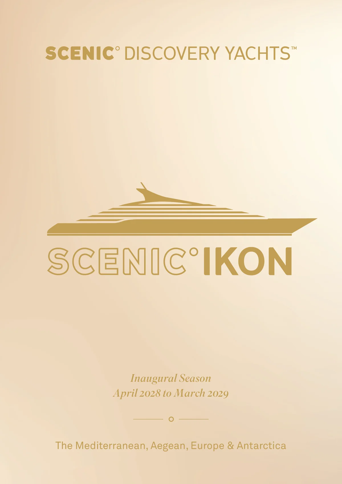 Scenic Ocean Cruises, Scenic Ikon Inaugural Season April 2028 To March 2029