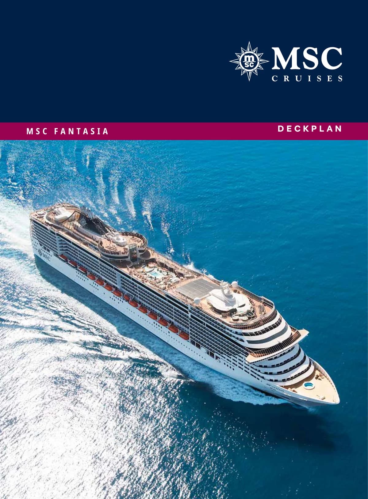 Msc Cruises Msc Fantasia Deck Plan