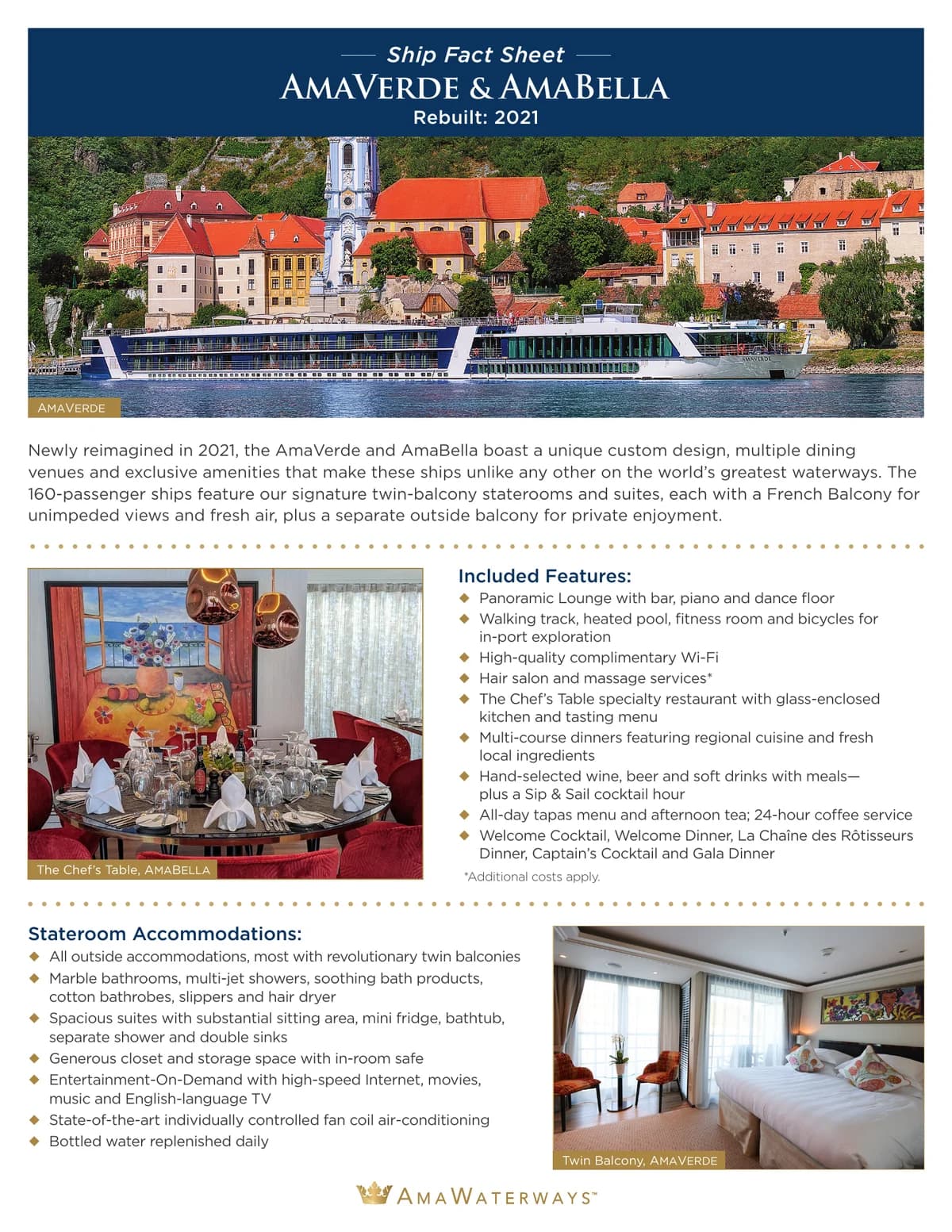 Ama Waterways   Factsheet   Amaverde & Amabella