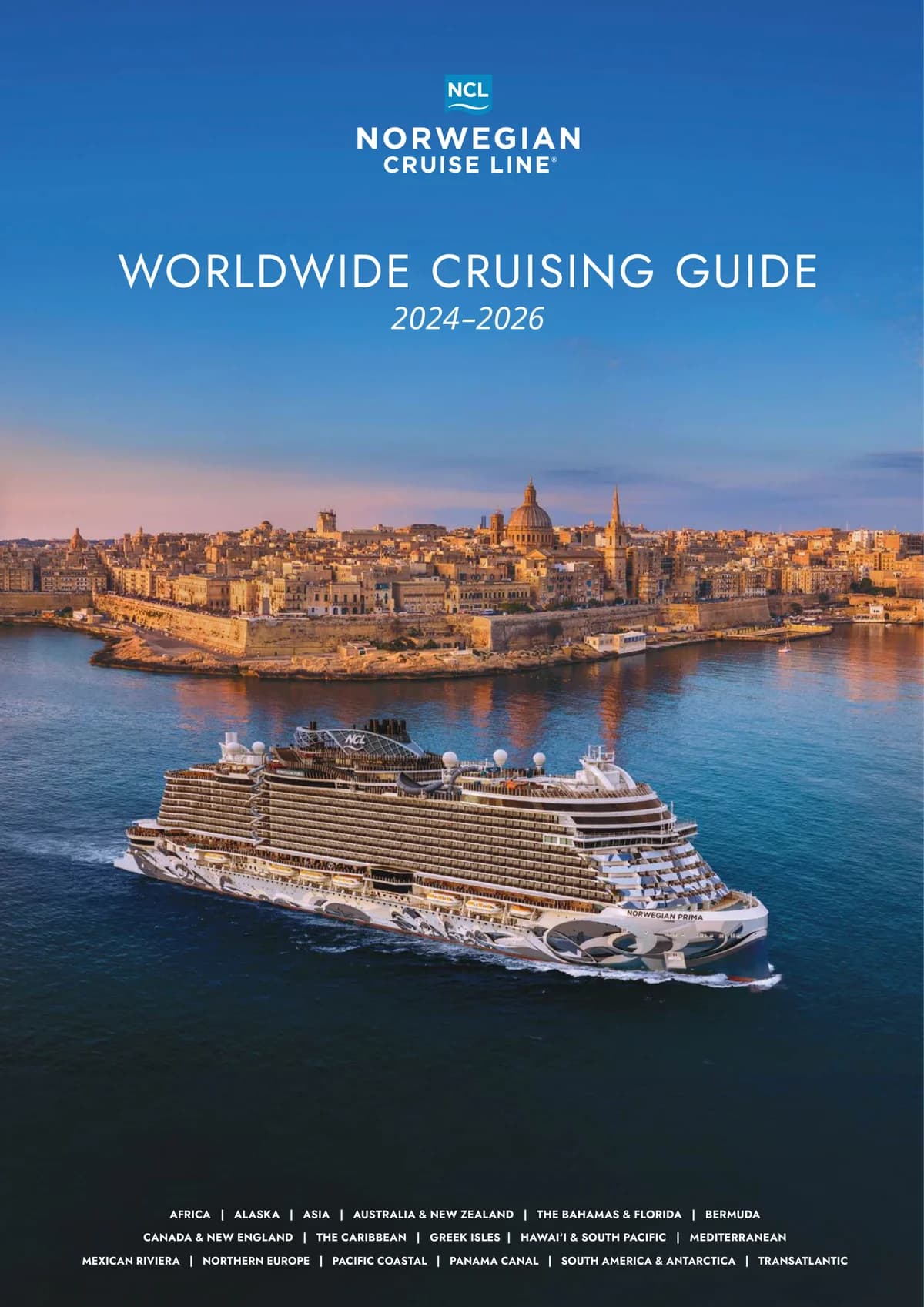 Ncl, Worldwide Cruising Guide 2024 2026