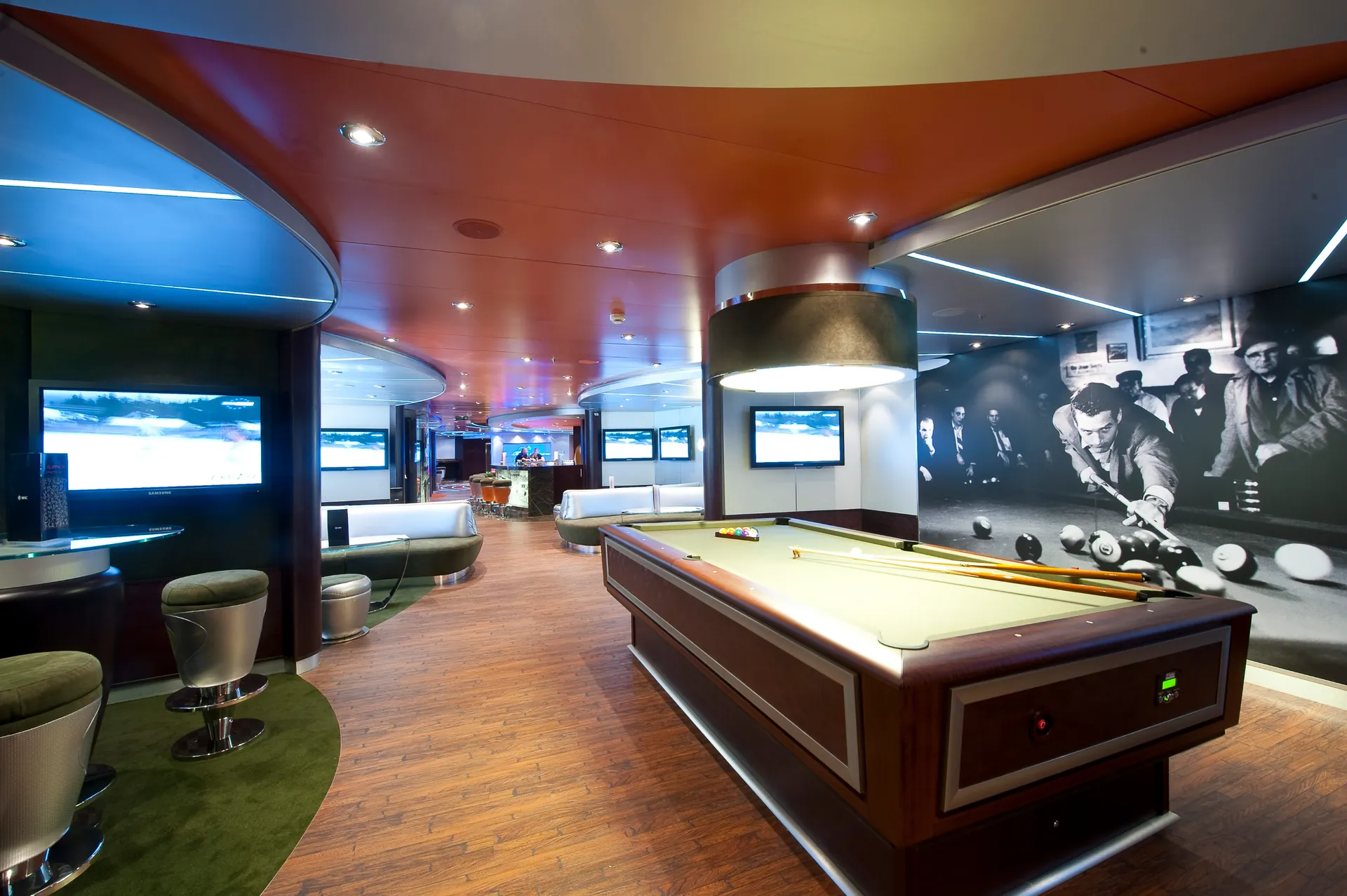 Billiard Room & Library