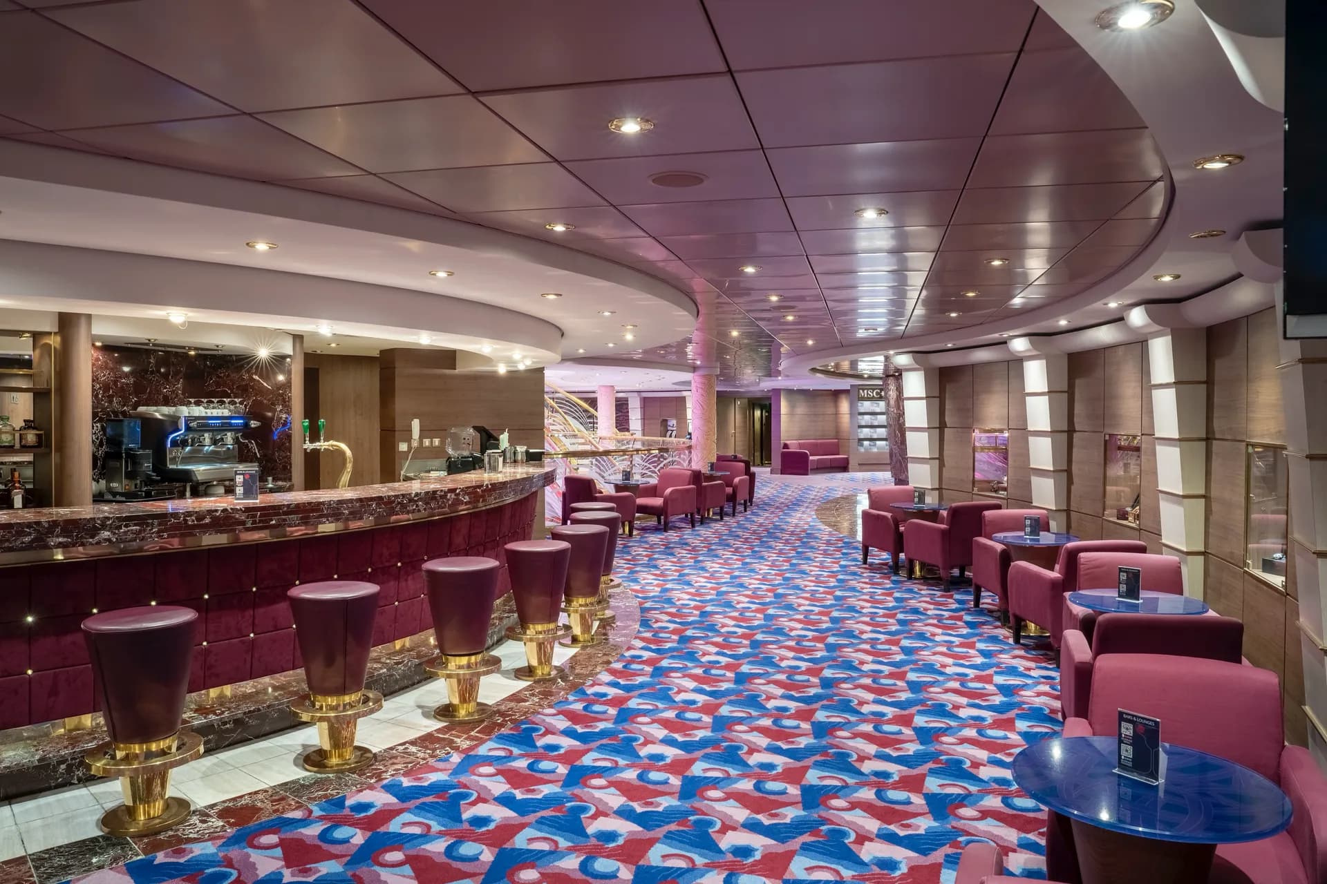 紫色酒吧與 Zaffiro 酒吧 4