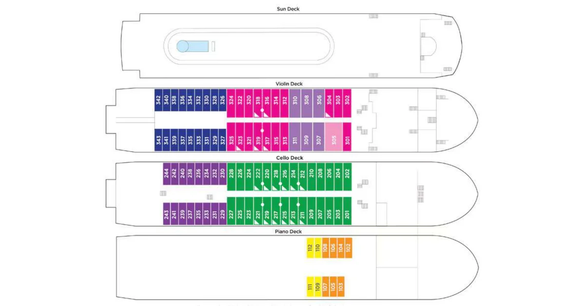 Amawaterways Ama Rudi Deck Plan