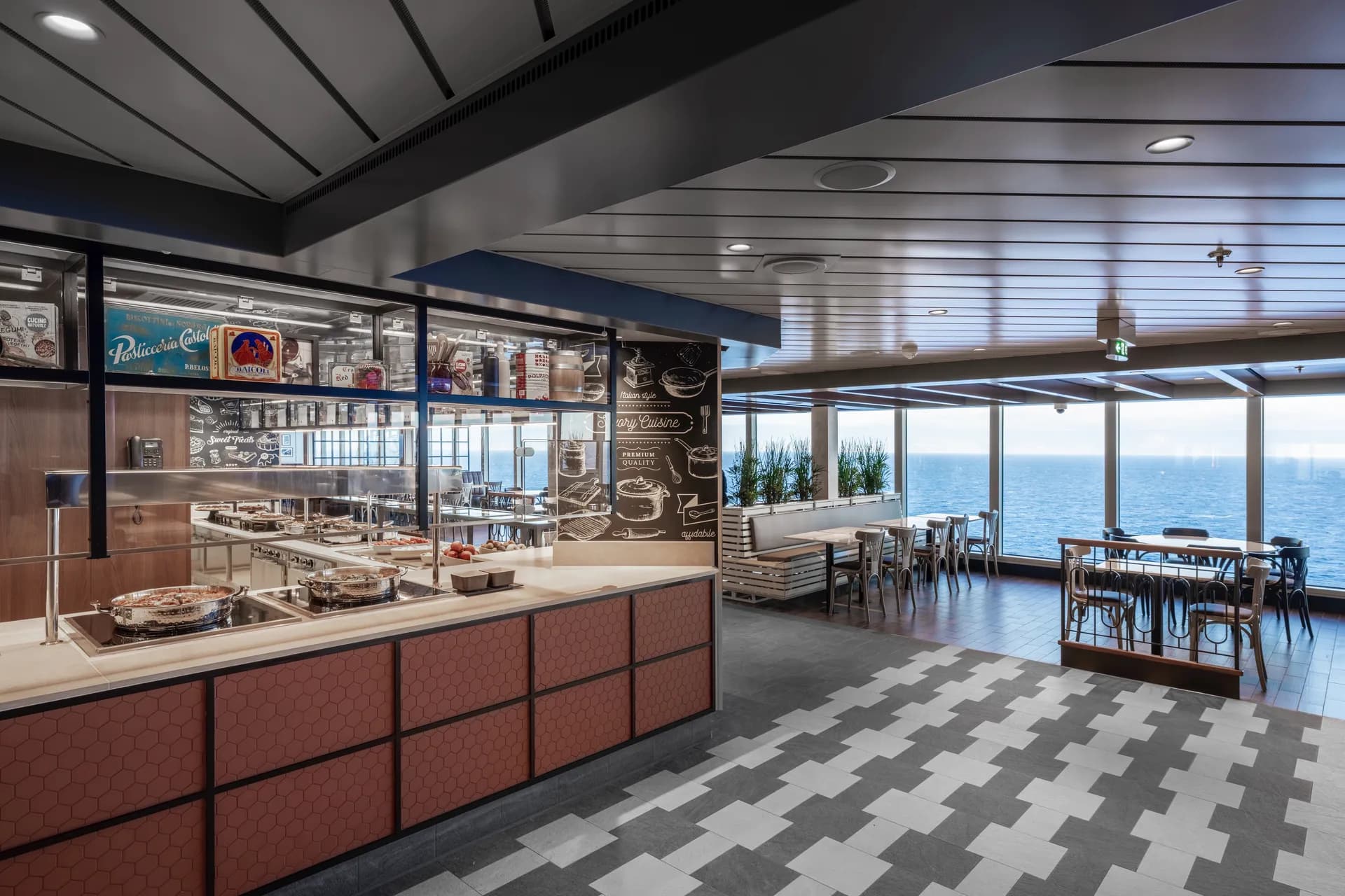 市集自助餐廳 4